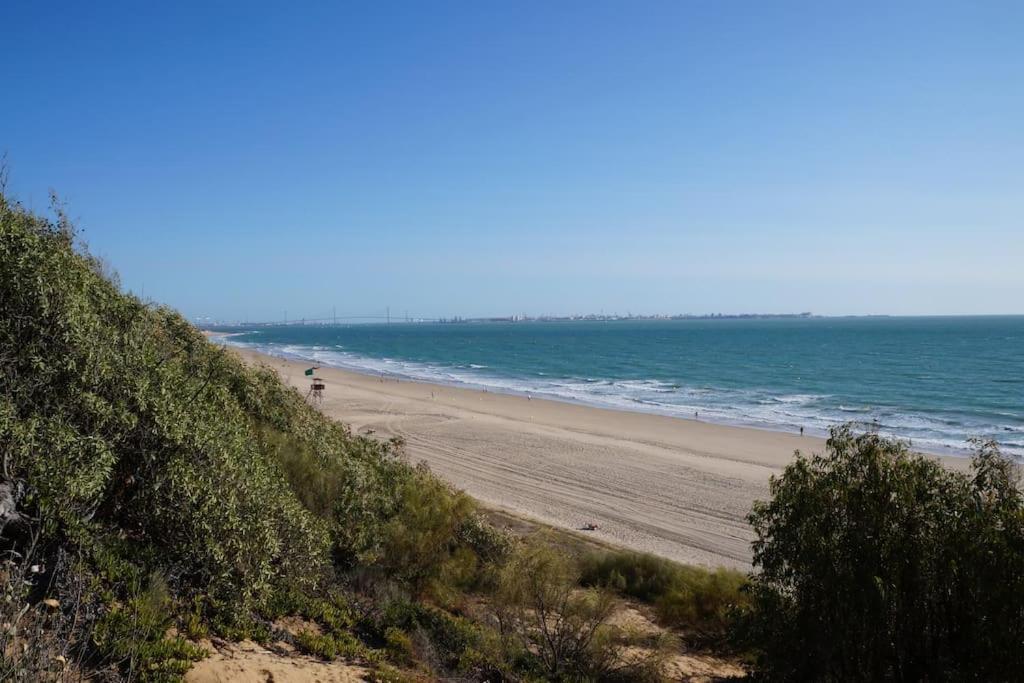Piso Muy Moderno Para 4 Personas Y Una Cuna A 7 Min Caminando A La Playa, Con Aire, Balcon Con Vistas Y 2 Piscinas エル・プエルト・デ・サンタ・マリア エクステリア 写真